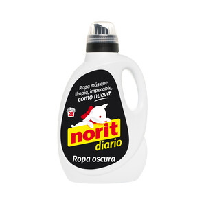 Imagen de NORIT Detergente líquido para lavadora especial para ropa oscura 28 lav. 1,5 l..