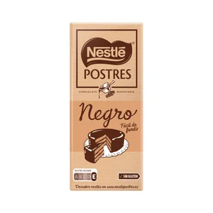 NESTLÉ Chocolate negro para postres 200 g.