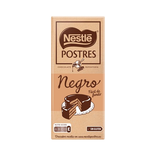 Imagen de Chocolate negro para postres NESTLÉ 200 g.