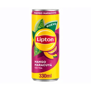 LIPTON Bebida té de mango lata 330 ml.