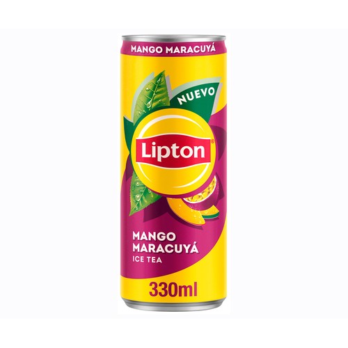 LIPTON Bebida té de mango lata 330 ml.