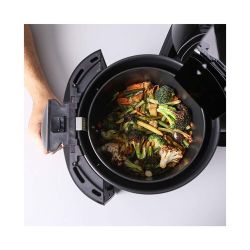 Freidora sin aceite TAURUS Air Fry Digital, 1300W, capacidad 3,5L, temporizador, termostato 200°C, pantalla táctil, 8 programas.