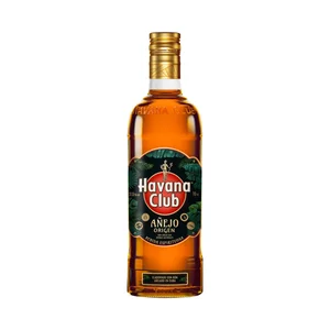 HAVANA CLUB Origen Ron dorado añejo elaborado en Cuba botella 70 cl.