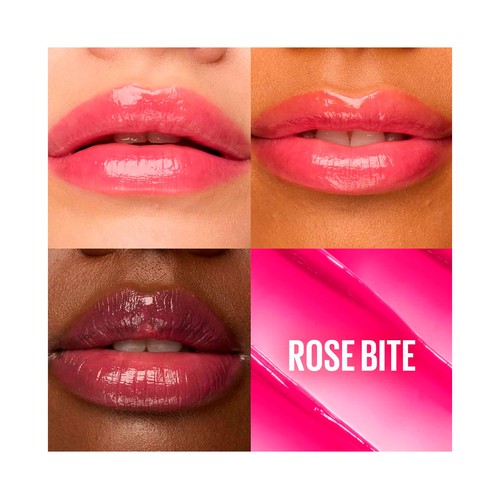MAYBELLINE Lifter glaze tono 03 Rose bite Bálsamo de labios hidratante con color.