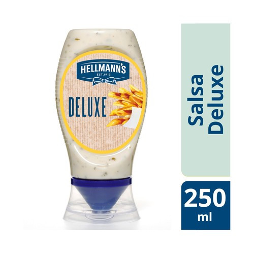 HELLMANN"S Salsa deluxe especial para patatas 250 ml.