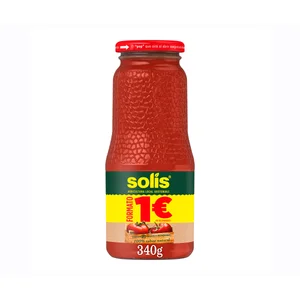 SOLIS Tomate frito frasco 340 g.