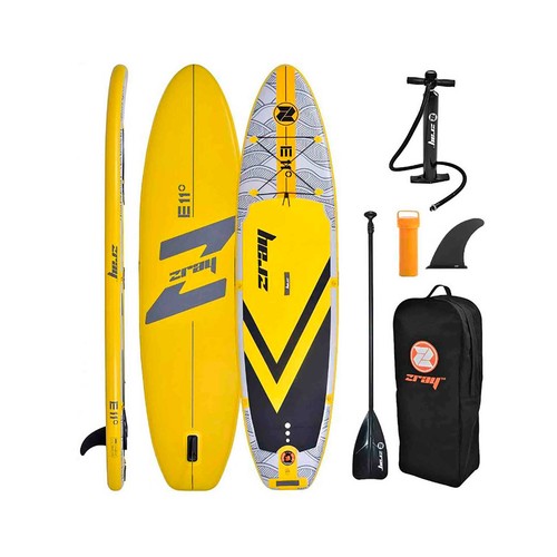 Tabla Paddle Surf hinchable ligera para adultos hasta 110kg. Tabla de iniciación al surfing.