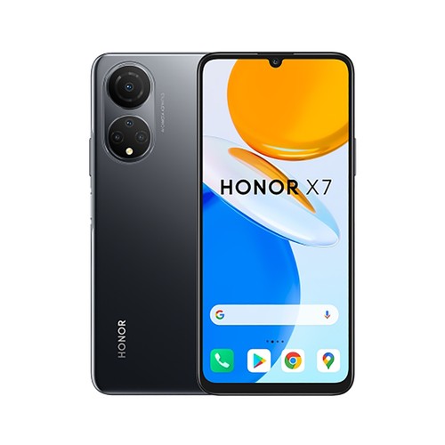 HONOR X7 negro, 128GB + 4GB Ram, pantalla 17cm (6,7").