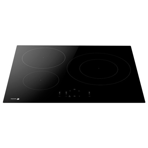 Placa inducción FAGOR 3IF-332AC, 3 zonas de cocción, zona grande 30cm, potencia: 7400W, control táctil,A: 59cm.