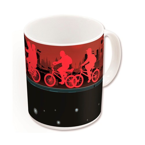 STRANGER THINGS Taza cerámica 325ml cambia color Stor, Netflix