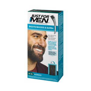 Colorante en gel bigote y barba moreno Just for Men 15 ml.