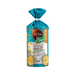 DIAT RADISSON Tortitas de maíz, sin gluten 135 g.