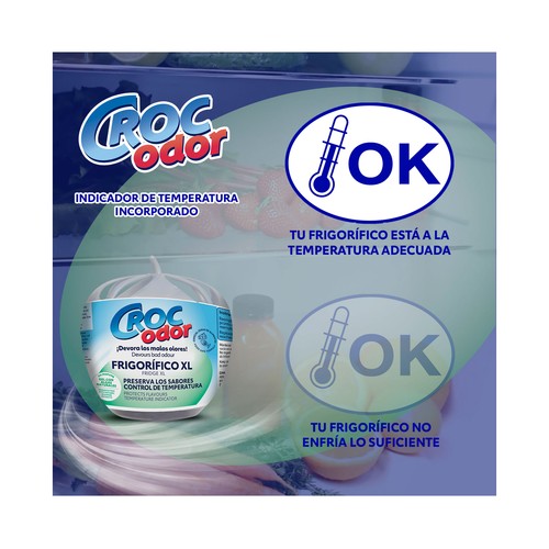 CROC ODOR Absorbe olores especial para frigorífico o nevera XL