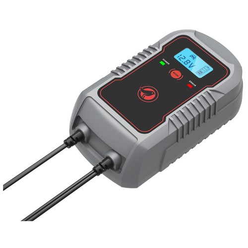 Cargador de batería PRODUCTO ALCAMPO, 8A, 12V.
