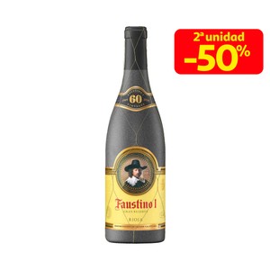 Imagen de FAUSTINO I Vino tinto gran reserva con D.O. Ca. Rioja botella 75 cl.