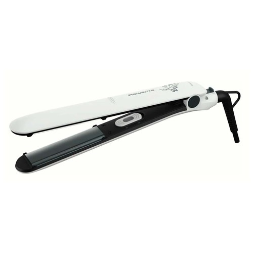 Plancha alisadora de pelo ROWENTA SF1628, cerámica turmalina, temperatura max. 200ºC.