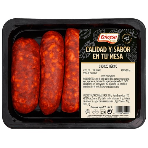 EMCESA Badeja de chorizos ibéricos