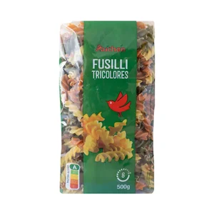 PRODUCTO ALCAMPO Pasta espiral con vegetales paquete 500 g.