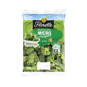 Imagen de Brócoli preparado para microondas FLORETTE 225 g.