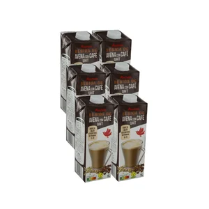 AUCHAN Bebida avena café 6 x 1 l Producto Alcampo