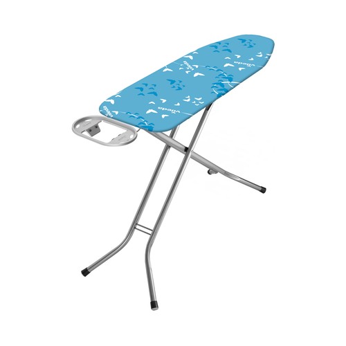 Tabla de planchar mediana, regulable en altura hasta 97cm, incluye funda, varios colores, Basic VILEDA.
