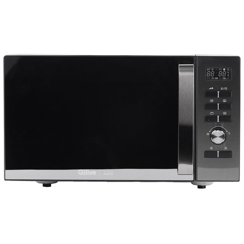 Microondas con horno y grill QILIVE Q.6865, color negro, capacidad 30L., grill: 1250W, convección: 2200W.
