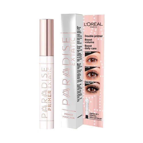 L"ORÉAL PARIS Paradise extatic  Máscara de pestañas nutritiva y con efecto longitud y volumen .
