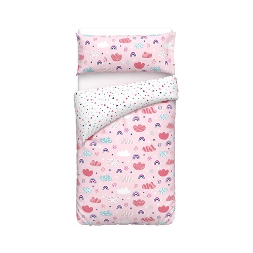 Alcampo Juego funda nórdica infantil para cama ESSENTIAL Los