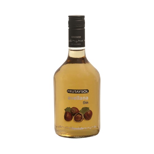 FRUTAYSOL Licor de avellana sin alcohol FRUTAYSOL botella de 70 cl.