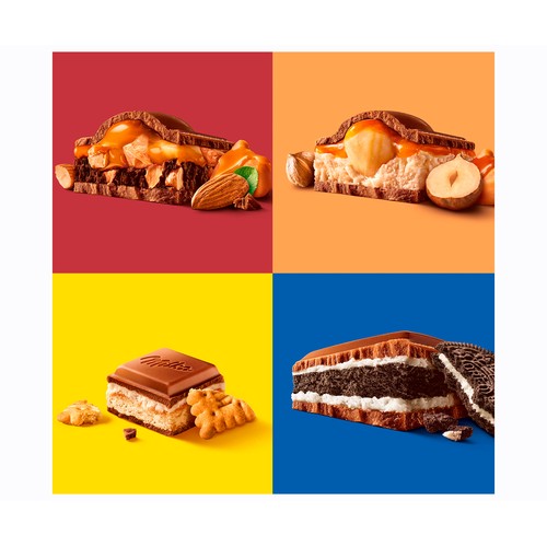MILKA Chocolate con leche relleno de galleta 300 g.
