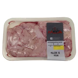 Bandeja con mollejas de vacuno MECA