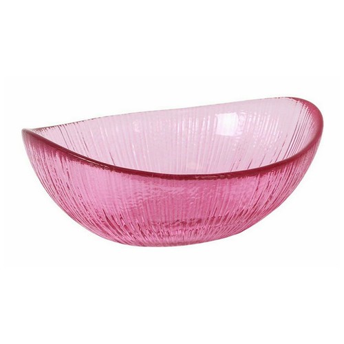 Bol de snacks color rosa 125x5cm.