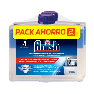 FINISH Limpiador de lavavajillas FINISH Duplo 250+250 ml.
