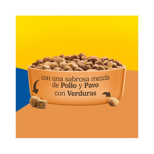 FRISKIES Pienso para gatos esterilizados a base de pavo y verduras 1,5 kg