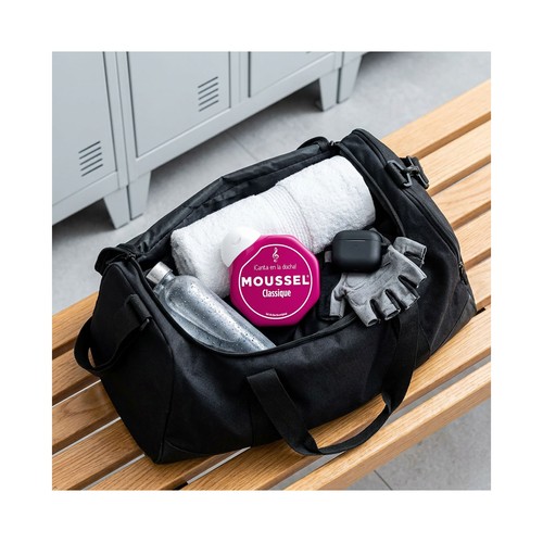 MOUSSEL Classique Gel de viaje para baño o ducha, con aceites esenciales 60 ml.
