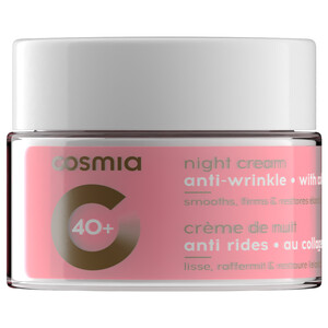COSMIA Crema anti-arrugas de noche con colágeno, para todo tipo de pieles COSMIA 50 ml.