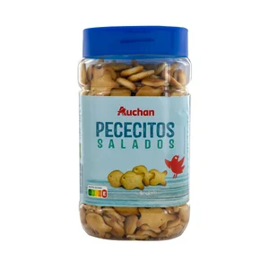 PRODUCTO ALCAMPO Galletas saladas de peces 350 g.