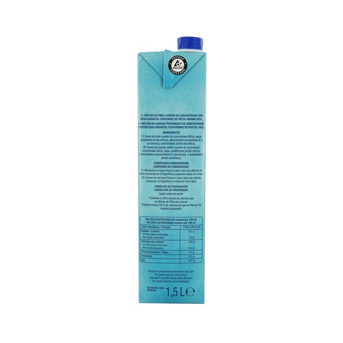 PRODUCTO ALCAMPO Néctar de piña light 1,5 l.