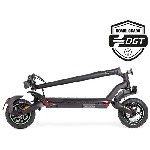 Patinete eléctrico YOUIN XLMAX Lite, doble suspensión, ruedas 10".