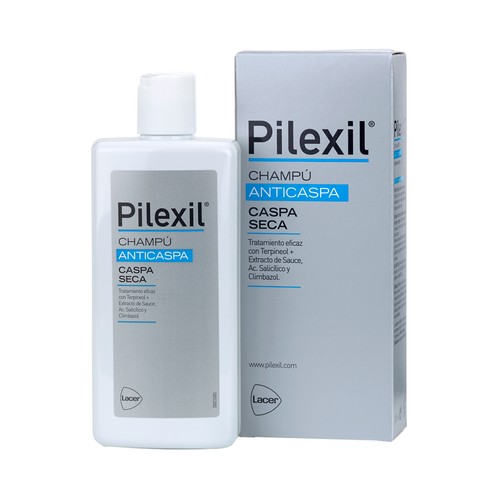 Champú anticaspa seca PILEXIL 300 ml.