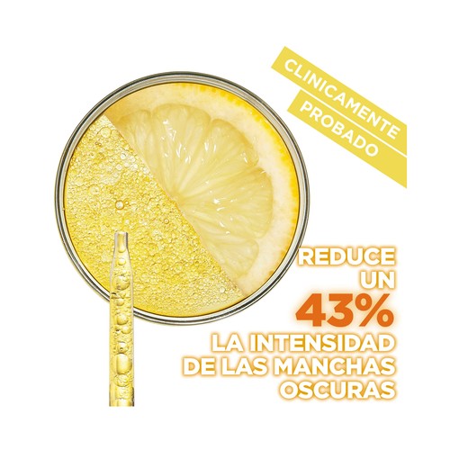 GARNIER Skin active Sérum con vitamina C con acción anti manchas oscuras 30 ml.