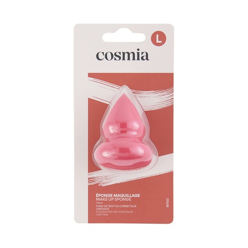 COSMIA Esponja para la aplicación de maquillaje, que ayuda a corregir y unificar el tono.
