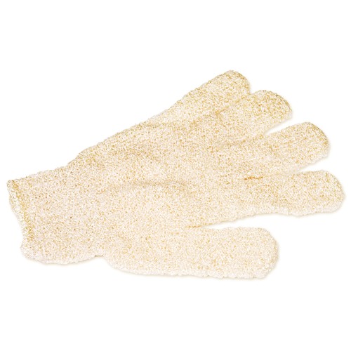 BECASAN NATURE Guante de nylon para exfoliación bajo la ducha BECASAN NATURE Natural style.