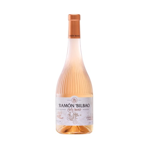 RAMÓN BILBAO Early harvest Vino rosado con D.O. Ca. Rioja botella 75 cl.