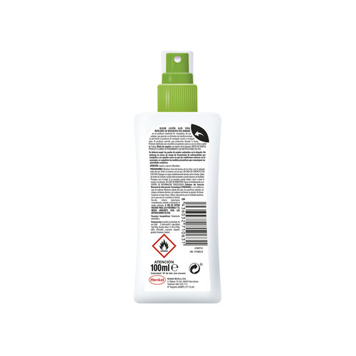 BLOOM Repelente de mosquitos loción con aloe vera BLOOM 100 ml.