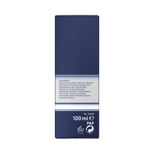 NIVEA Men protege & cuida Bálsamo after shave hidratante con Pro vitamina B5 100 ml.