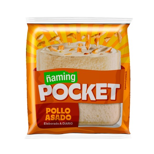 ÑAMING Pocket de pollo y mayonesa 65 g