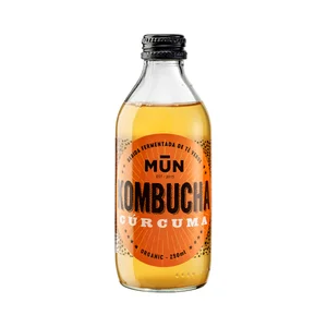 MUN Kombucha de cúrcuma MUN 250 ml.