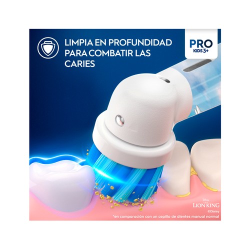ORAL-B Pro kids 3+ Recambio infantil para cepillo de dientes eléctrico 4 uds.