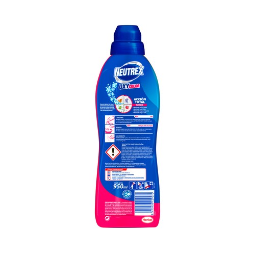 NEUTREX Oxycolor Activador de lavado para ropa de color, sin lejía, 0,95 l.